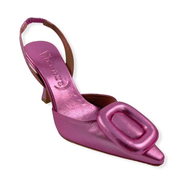 ZAPATO SALON DESTALONADO PIEL