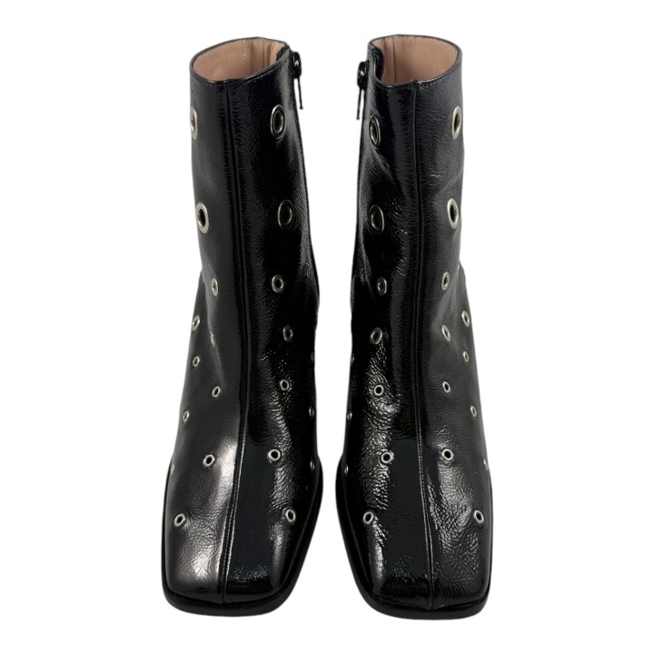 BOTIN TACON ARANDELAS PIEL