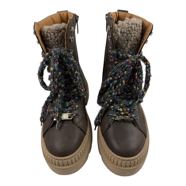 BOTA MOTERA TRACK PIEL