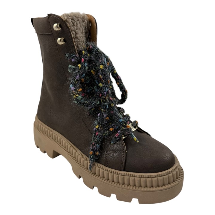 BOTA MOTERA TRACK PIEL