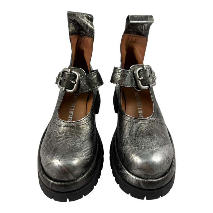 ZAPATO MOCASIN HEBILLA PIEL