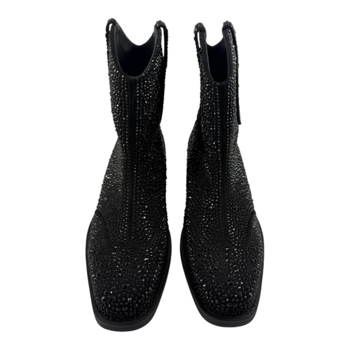 BOTIN CAMPERO GLITTER PIEL