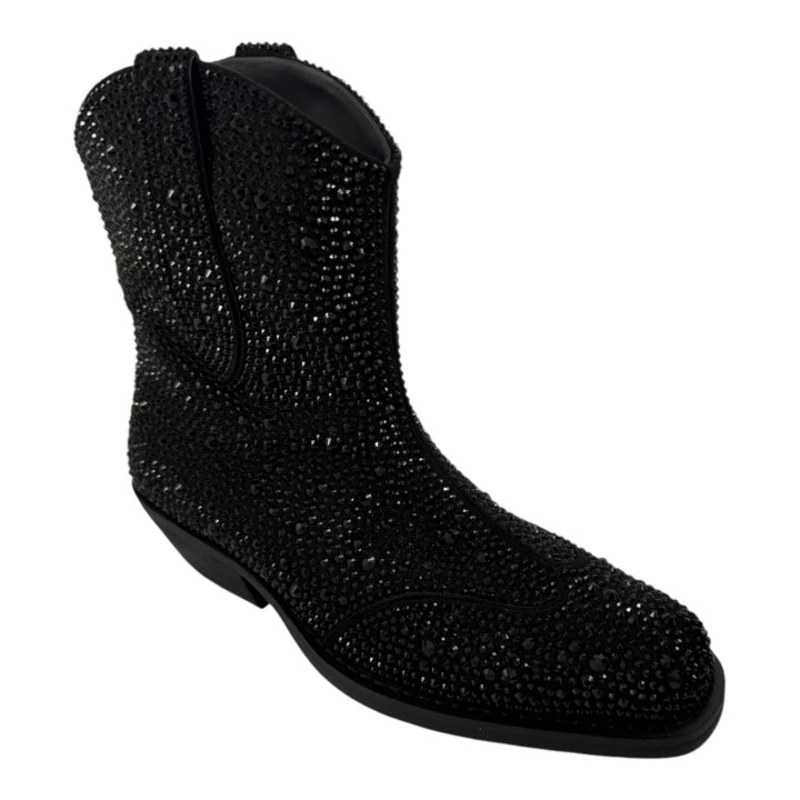 BOTIN CAMPERO GLITTER PIEL