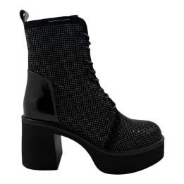 BOTA GLITTER PIEL