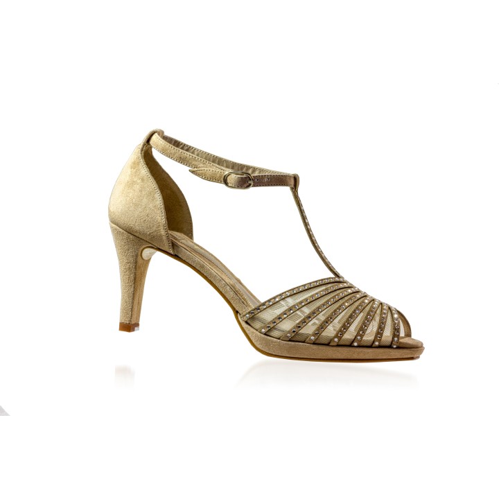 Zapato puntera abierta