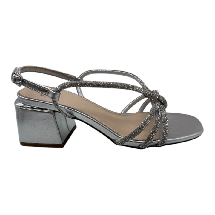 SANDALIA TACON PIEL