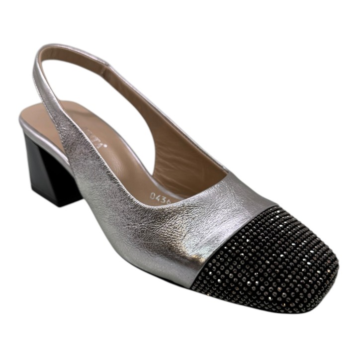 ZAPATO SALON DESTALONADO PIEL