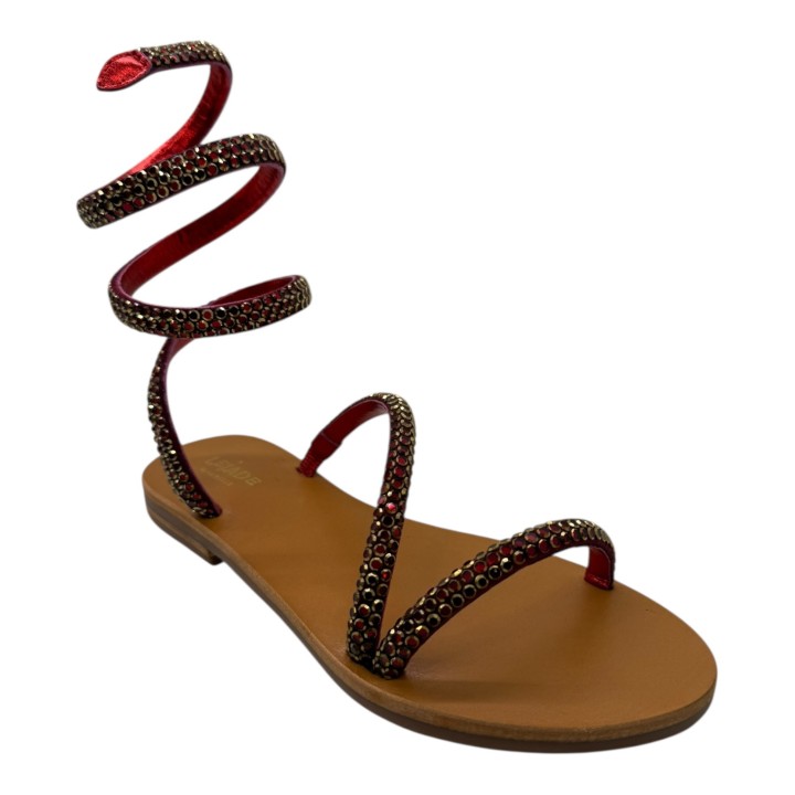 SANDALIA PLANA STRASS