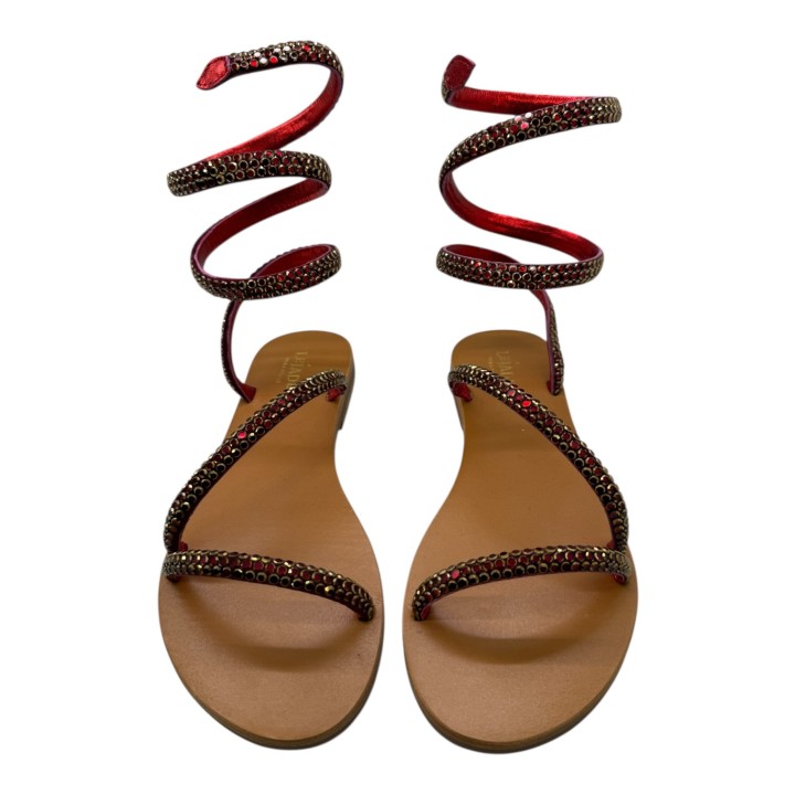 SANDALIA PLANA STRASS
