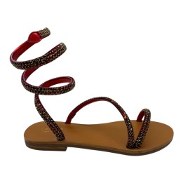 SANDALIA PLANA STRASS