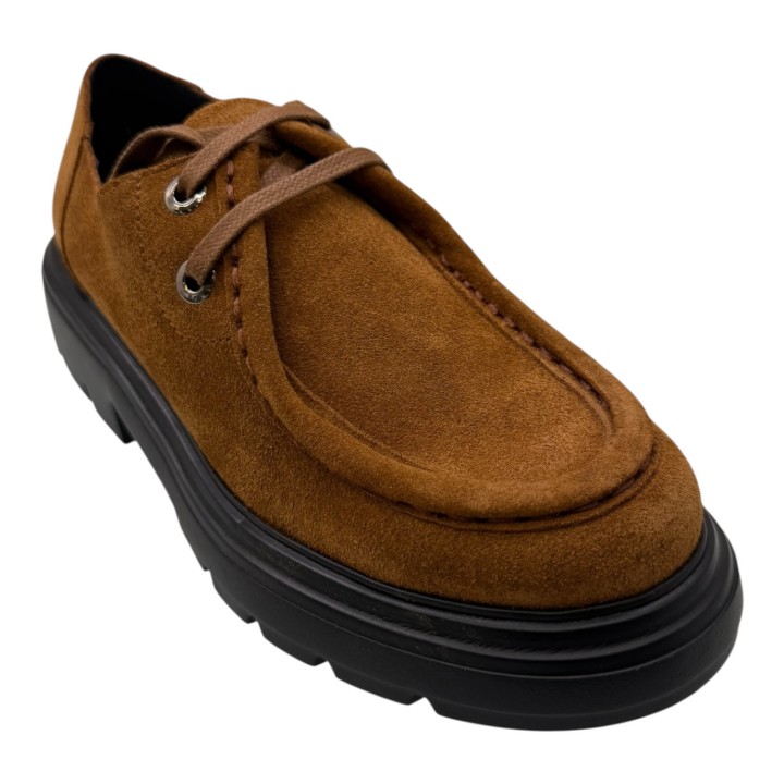 ZAPATO CORDONES ANTE