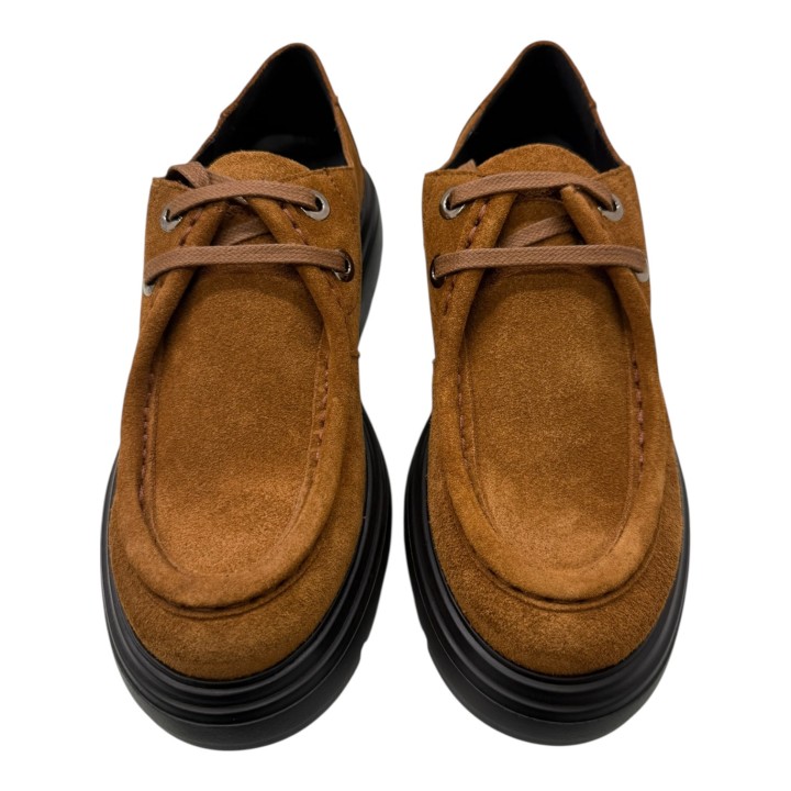 ZAPATO CORDONES ANTE