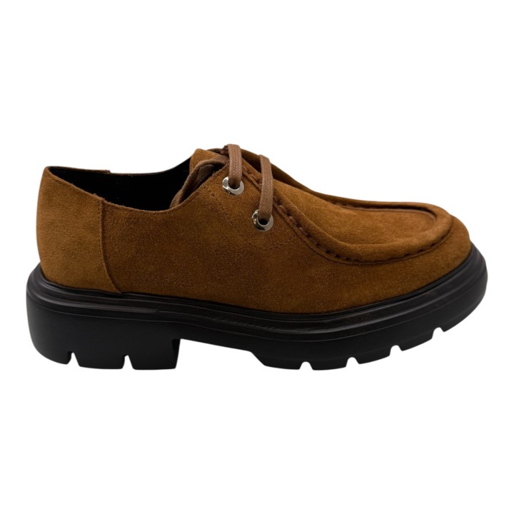 ZAPATO CORDONES ANTE