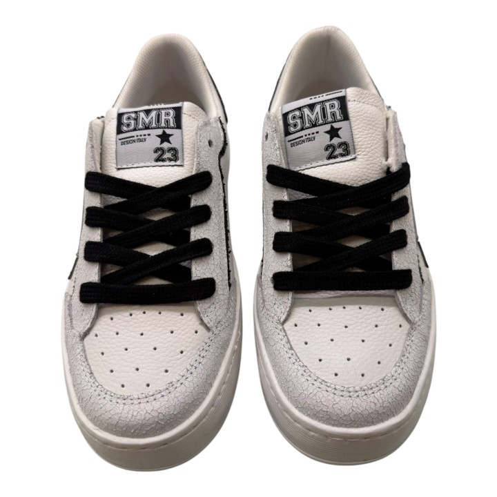 SNEAKER CORDONES PIEL