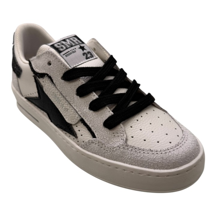 SNEAKER CORDONES PIEL