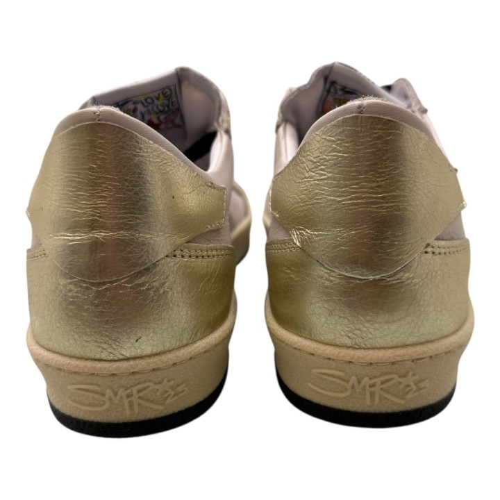 SNEAKER CORDONES PIEL