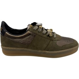 SNEAKER CORDONES ANTE
