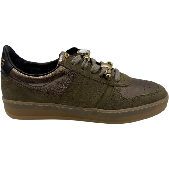SNEAKER CORDONES ANTE