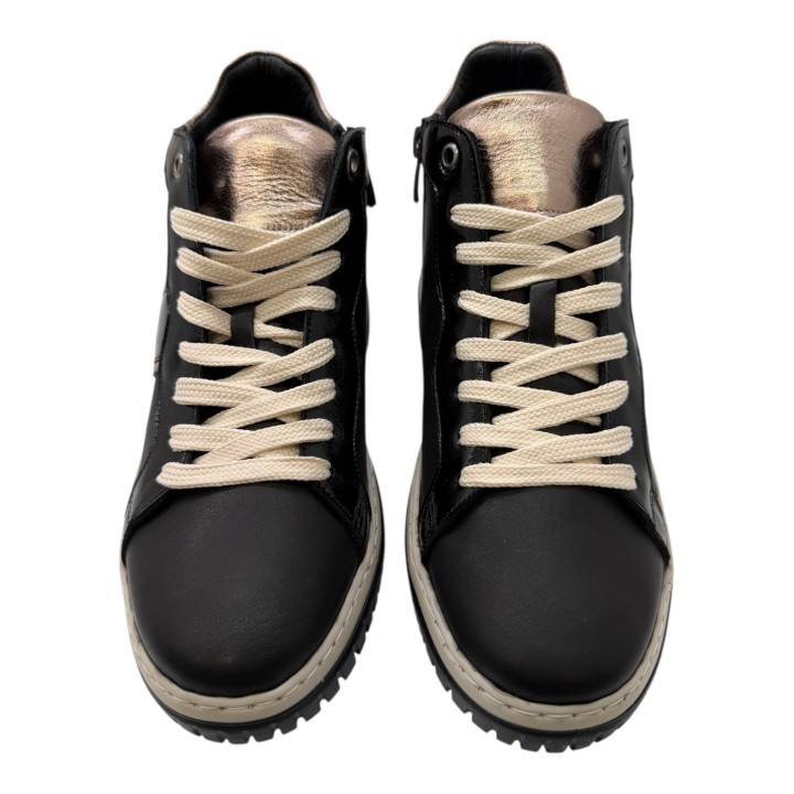 SNEAKER BOTA PIEL