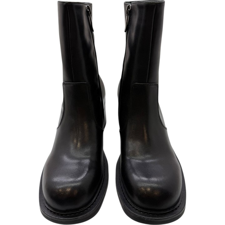 BOTIN TACON CUADRADO PIEL