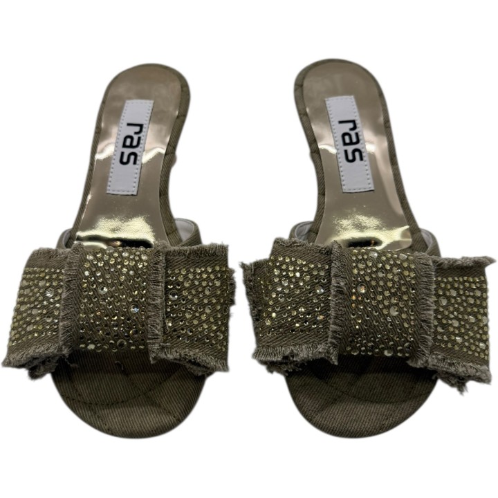 SANDALIA LAZO STRASS
